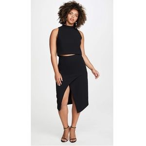 Black Halo Juma two piece dress